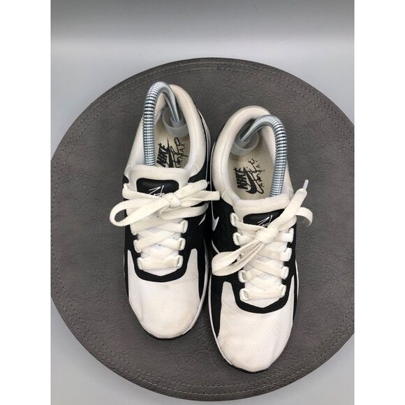 Nike Shoes Womens 7 Air Max Zero Black White Lace Up Sneaker 857661-006 - Picture 6 of 8